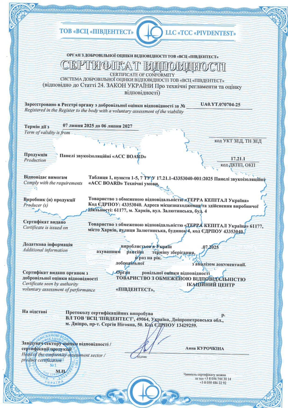звукоізоляційні панелі