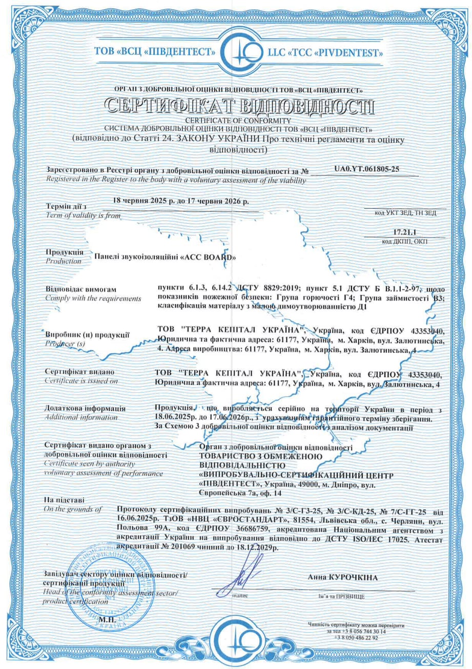 звукоізоляційні панелі